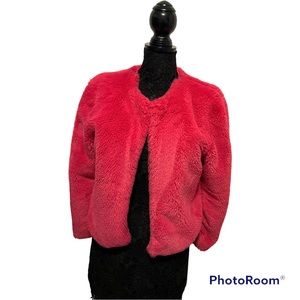 Wild Fable Pink Faux Fur